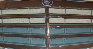 Μάσκα καπο Mercedes c class w 204 facelift